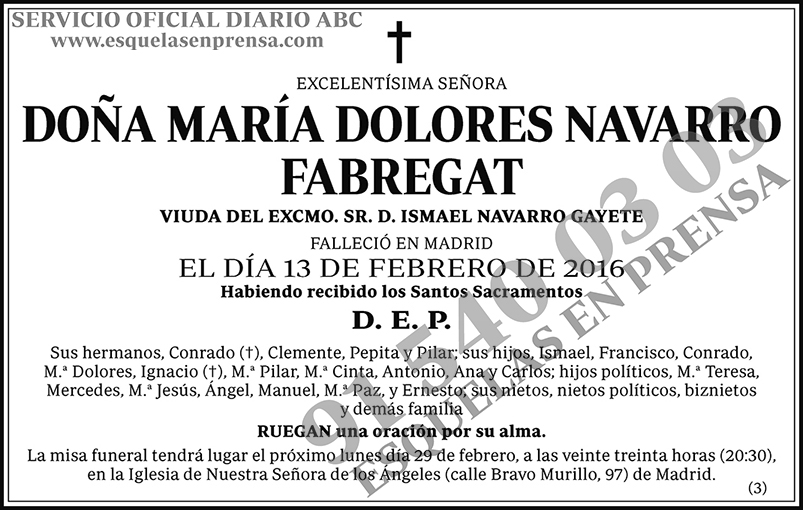 María Dolores Navarro Fabregat